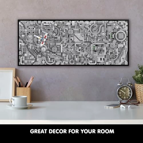 TG BLOCKS STAR TRENCH 3D WARS RUN ARTE DE PARED EN KIT DE MANUALIDADES CON LADRILLOS MICRO - 6
