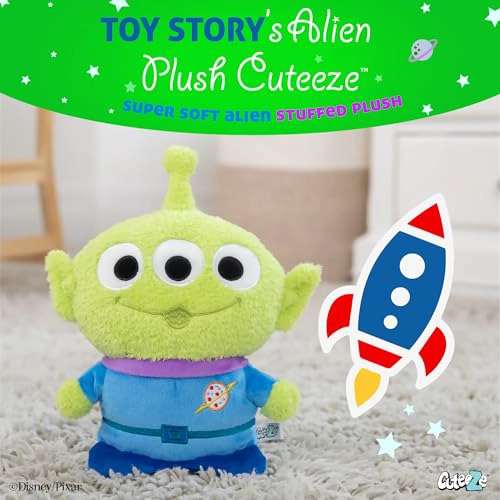 KIDS PREFERRED DISNEY PIXAR TOY STORY LITTLE GREEN MAN ALIEN CUTEEZE JUGUETE DE PELUCHE DE ANIMAL - 2