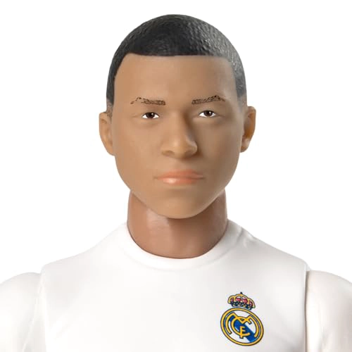 SOCKERS BANBO TOYS REAL MADRID CF KYLIAN MBAPPE FIGURA DE ACCION DE FUTBOL COLECCIONABLE DE 8 - 4