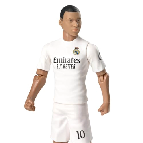 SOCKERS BANBO TOYS REAL MADRID CF KYLIAN MBAPPE FIGURA DE ACCION DE FUTBOL COLECCIONABLE DE 8 - 5