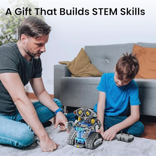 SILLBIRD STEM ROBOT KIT DE CONSTRUCCION CON CONTROL REMOTO REGALOS PARA NIÑOS DE 8 A 14 AÑOS - 2