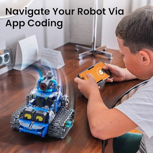 SILLBIRD STEM ROBOT KIT DE CONSTRUCCION CON CONTROL REMOTO REGALOS PARA NIÑOS DE 8 A 14 AÑOS - 6