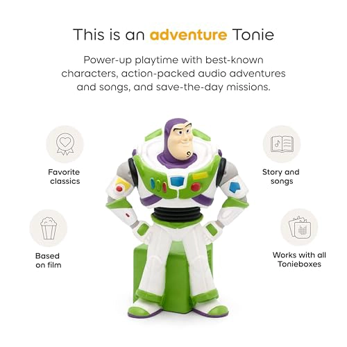 TONIES FIGURA DE JUGUETE DE AUDIO BUZZ LIGHTYEAR DE DISNEYS TOY STORY 2 - 4