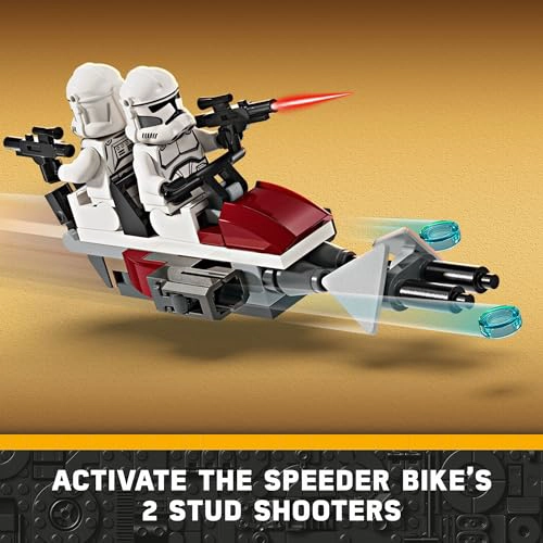 LEGO STAR WARS 75372 PAQUETE DE BATALLA DE SOLDADO CLON Y DROIDE DE BATALLA PARA NIÑOS VEHICULO - 4