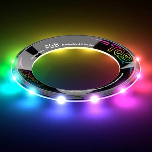 TOSY FLYING RING 36 RGB MULTICOLOR OR 12 MONOCOLOR LEDS SUPER BRIGHT LOST MODE AUTO LIGHT UP EASTER - 2