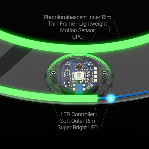 TOSY FLYING RING 36 RGB MULTICOLOR OR 12 MONOCOLOR LEDS SUPER BRIGHT LOST MODE AUTO LIGHT UP EASTER - 3