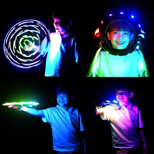 TOSY FLYING RING 36 RGB MULTICOLOR OR 12 MONOCOLOR LEDS SUPER BRIGHT LOST MODE AUTO LIGHT UP EASTER - 5