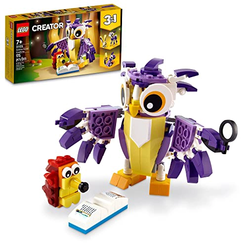 LEGO CREATOR 31125 CRIATURAS DEL BOSQUE DE FANTASIA JUEGO DE JUGUETES DE ANIMALES DEL BOSQUE QUE SE - 1