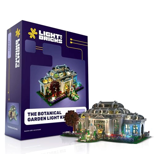 LIGHT MY BRICKS KIT DE LUCES LED PARA LEGO IDEAS BOTANICAL GARDEN 21353 ILUMINACION DE PANTALLA - 1