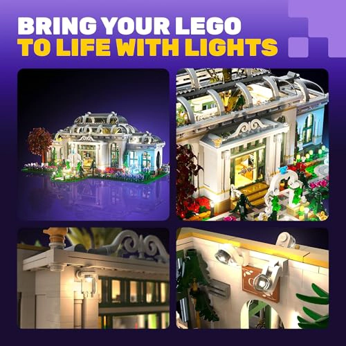 LIGHT MY BRICKS KIT DE LUCES LED PARA LEGO IDEAS BOTANICAL GARDEN 21353 ILUMINACION DE PANTALLA - 4