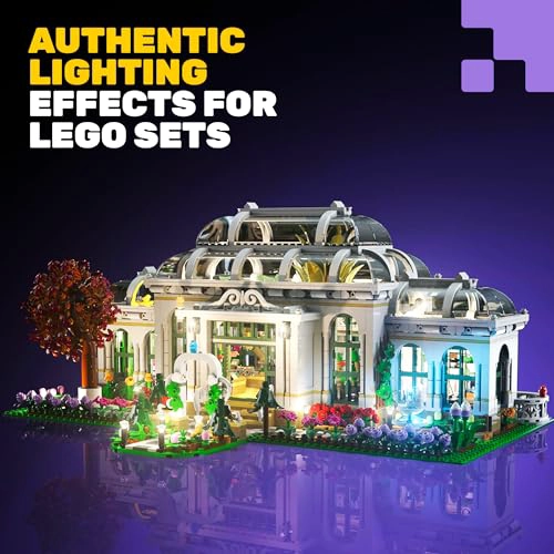 LIGHT MY BRICKS KIT DE LUCES LED PARA LEGO IDEAS BOTANICAL GARDEN 21353 ILUMINACION DE PANTALLA - 6