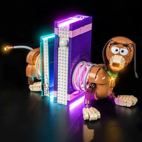 LOCOLEE KIT DE LUCES COMPATIBLE CON LEGO 43301 TOY STORY SLINKY DOG BOOKENDS TODAVIA SOSTIENE - 3