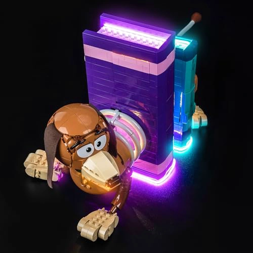 LOCOLEE KIT DE LUCES COMPATIBLE CON LEGO 43301 TOY STORY SLINKY DOG BOOKENDS TODAVIA SOSTIENE - 4