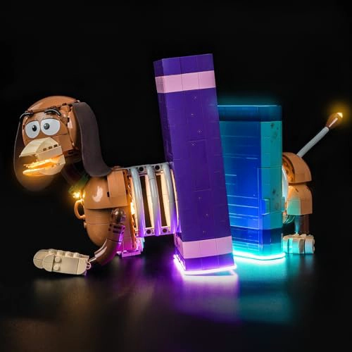 LOCOLEE KIT DE LUCES COMPATIBLE CON LEGO 43301 TOY STORY SLINKY DOG BOOKENDS TODAVIA SOSTIENE - 5