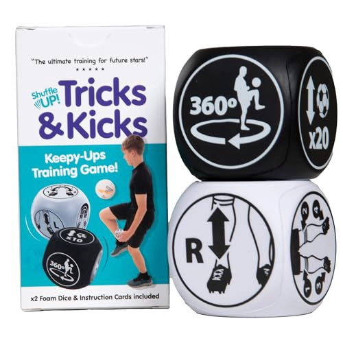 SHUFFLE UP TRICKS KICKS JUEGO DE DADOS DE FUTBOL DADOS DE ENTRENAMIENTO DE HABILIDADES DESAFIANTES - 1