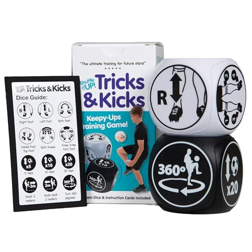 SHUFFLE UP TRICKS KICKS JUEGO DE DADOS DE FUTBOL DADOS DE ENTRENAMIENTO DE HABILIDADES DESAFIANTES - 3