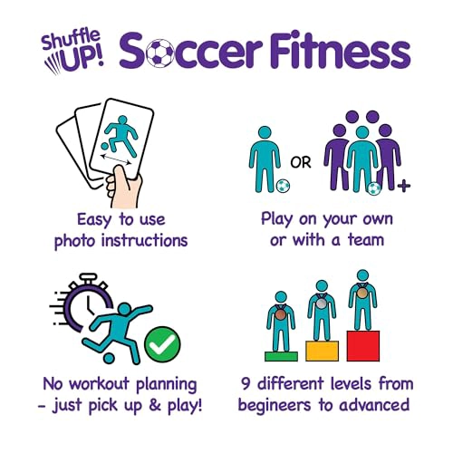 SHUFFLE UP TRICKS KICKS JUEGO DE DADOS DE FUTBOL DADOS DE ENTRENAMIENTO DE HABILIDADES DESAFIANTES - 6
