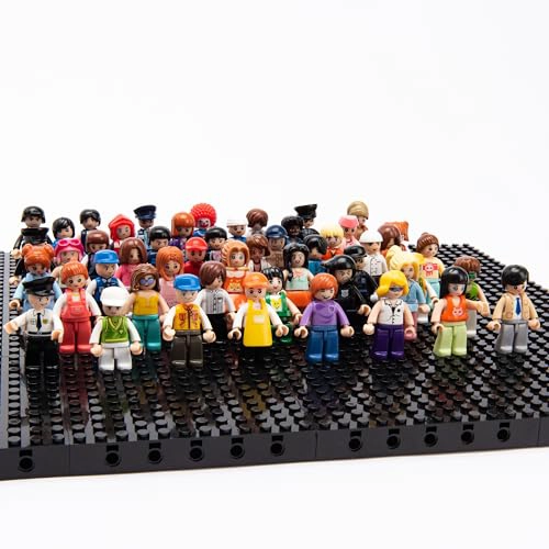 ICYHIT 50 PCS MINIFIGURAS ALEATORIAS JUGUETE DE MINI FIGURA PERSONAS MINIFIG DE CONSTRUCCION - 3