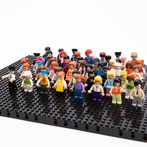 ICYHIT 50 PCS MINIFIGURAS ALEATORIAS JUGUETE DE MINI FIGURA PERSONAS MINIFIG DE CONSTRUCCION - 4