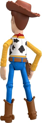 FIGURA DE ACCION WOODY DE MATTEL DISNEY Y PIXAR TOY STORY 5 ESCALA DE JUEGO DE 7 PULGADAS 1 - 4