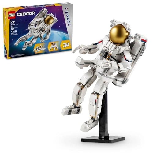 LEGO CREATOR 3 EN 1 JUGUETE DE ASTRONAUTA ESPACIAL SET DE CONSTRUCCION QUE SE TRANSFORMA DE FIGURA - 1