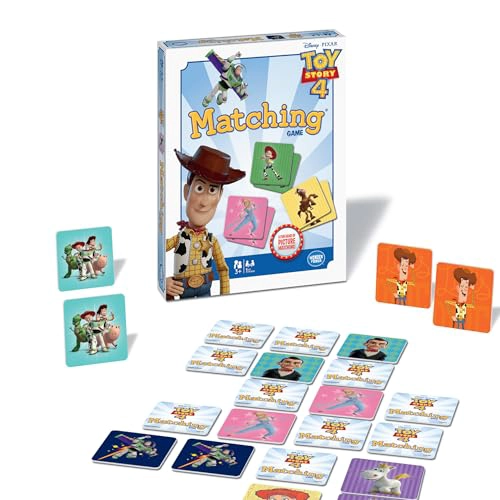 WONDER FORGE TOY STORY 4 JUEGO A JUEGO CONSTRUYE ENFOQUE Y MEMORIA CON WOODY BUZZ Y QUERIDOS - 1