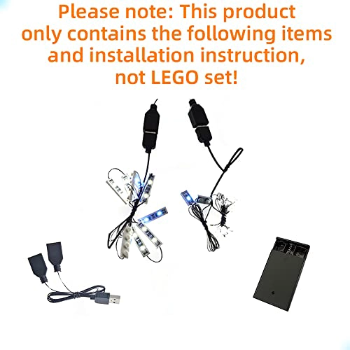 KIT DE LUCES LED GEAMENT COMPATIBLE CON LEGO CAMP NOU FC BARCELONA JUEGO DE ILUMINACION - 3