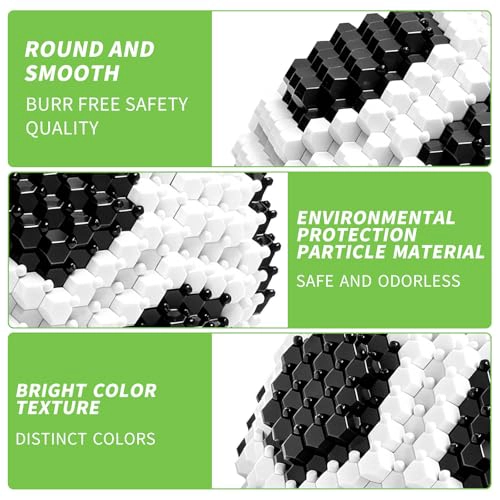 BEFUN SOCCER BUILDING BLOCKS SET 437 PIECES CHALLENGING STEM BUILDING KIT FOR ADULTS TEENS 14 15 16 - 3