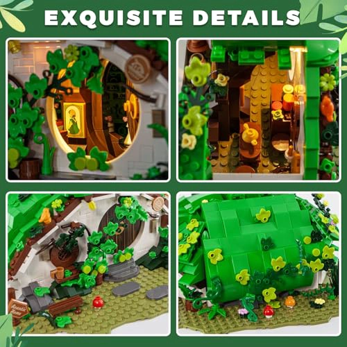 JUEGO DE CONSTRUCCION INSPIRADO EN LA PELICULA PARA ADULTOS 1088 PIEZAS COLECCIONABLES DE CASA - 3