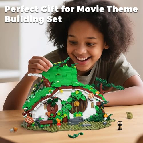 JUEGO DE CONSTRUCCION INSPIRADO EN LA PELICULA PARA ADULTOS 1088 PIEZAS COLECCIONABLES DE CASA - 4