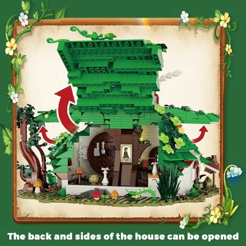 JUEGO DE CONSTRUCCION INSPIRADO EN LA PELICULA PARA ADULTOS 1088 PIEZAS COLECCIONABLES DE CASA - 5