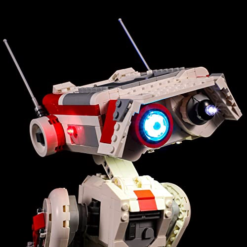 BRIKSMAX KIT DE ILUMINACION LED PARA LEGO75335 BD1 COMPATIBLE CON EL MODELO DE BLOQUES - 4