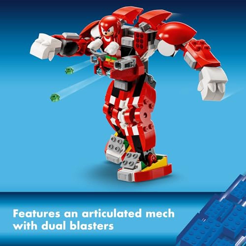 LEGO SONIC THE HEDGEHOG SET DE CONSTRUCCION DE MECH GUARDIAN DE KNUCKLES JUGUETE DE SONIC - 3
