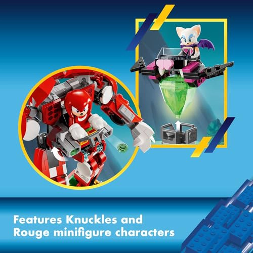 LEGO SONIC THE HEDGEHOG SET DE CONSTRUCCION DE MECH GUARDIAN DE KNUCKLES JUGUETE DE SONIC - 6