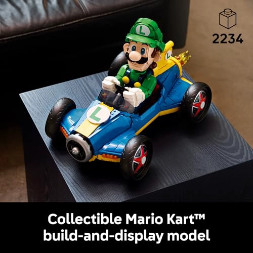 LEGO MARIO KART LUIGI MACH 8 JUEGO DE CONSTRUCCION PARA ADULTOS A PARTIR DE 18 AÑOS COLECCIONABLE - 2