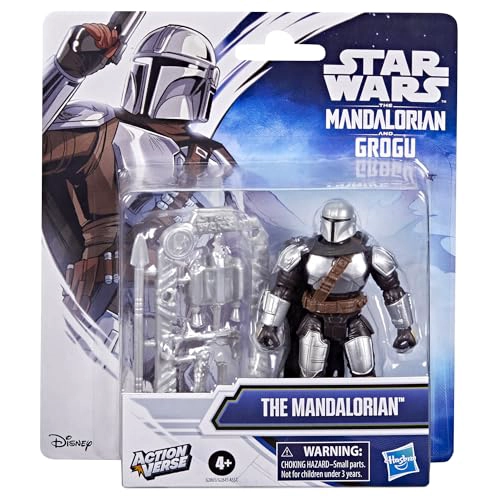 STAR WARS ACTIONVERSE THE MANDALORIAN FIGURA DE ACCION Y ACCESORIOS DE 45 PULGADAS ESTANTE - 2