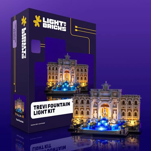 LIGHT MY BRICKS KIT DE LUZ LED PARA LA FUENTE DE TREVI 21062 COMPATIBLE CON EL JUEGO - 1