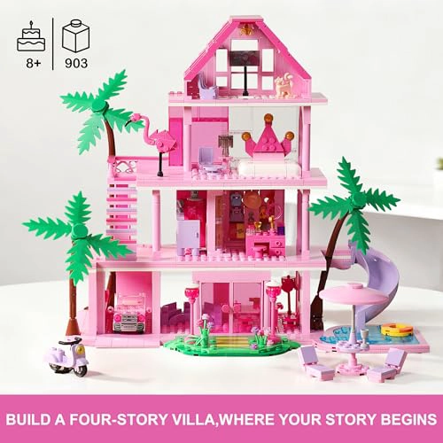 JUEGOS DE CONSTRUCCION DE CASAS PARA NIÑAS COMPATIBLES CON AMIGOS DE LEGO PARA NIÑAS DE 8 A 12 AÑOS - 2