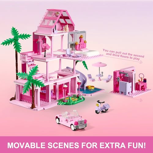 JUEGOS DE CONSTRUCCION DE CASAS PARA NIÑAS COMPATIBLES CON AMIGOS DE LEGO PARA NIÑAS DE 8 A 12 AÑOS - 3