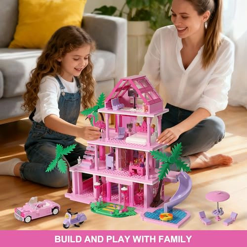 JUEGOS DE CONSTRUCCION DE CASAS PARA NIÑAS COMPATIBLES CON AMIGOS DE LEGO PARA NIÑAS DE 8 A 12 AÑOS - 6