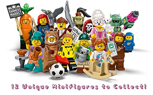 LEGO MINIFIGURAS COLECCIONABLES SERIE 24 ABANICO DE DISFRAZ TREX 71037 - 3