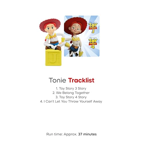 TONIES JESSIE FIGURA DE JUGUETE DE AUDIO DE DISNEY TOY STORY 3 Y 4 - 5