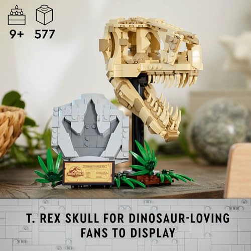 LEGO JURASSIC WORLD FOSILES DE DINOSAURIOS CRANEO DE T REX JUGUETE DE CONSTRUCCION DE DINOSAURIO - 2