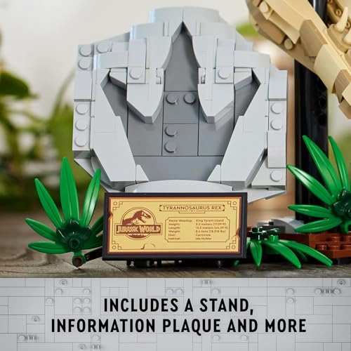 LEGO JURASSIC WORLD FOSILES DE DINOSAURIOS CRANEO DE T REX JUGUETE DE CONSTRUCCION DE DINOSAURIO - 4