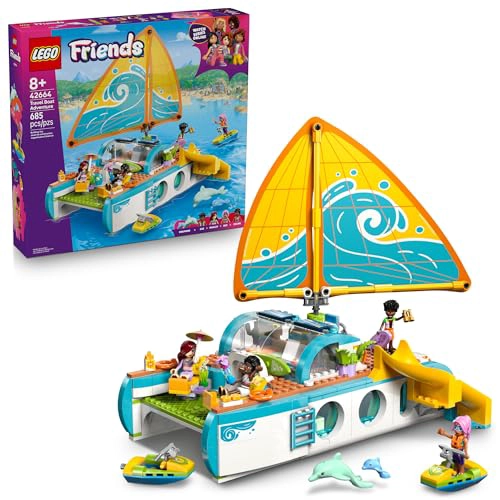 LEGO FRIENDS 42664 JUGUETE DE CONSTRUCCION DE AVENTURA DE VIAJE BARCO DE JUGUETE CON FIGURAS - 1