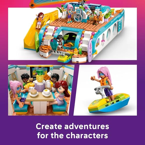 LEGO FRIENDS 42664 JUGUETE DE CONSTRUCCION DE AVENTURA DE VIAJE BARCO DE JUGUETE CON FIGURAS - 4