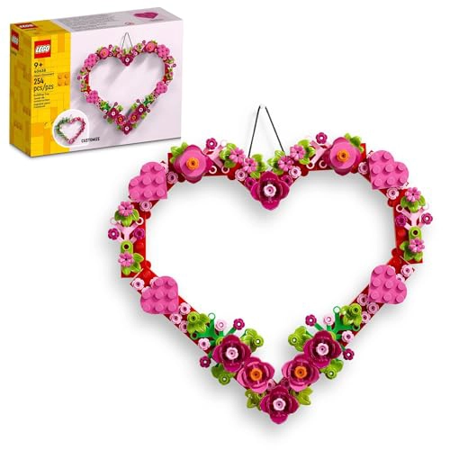 LEGO JUEGO DE JUGUETES DE CONSTRUCCION DE ADORNOS DE CORAZON IDEA DIVERTIDA DE ARTES Y MANUALIDADES - 1
