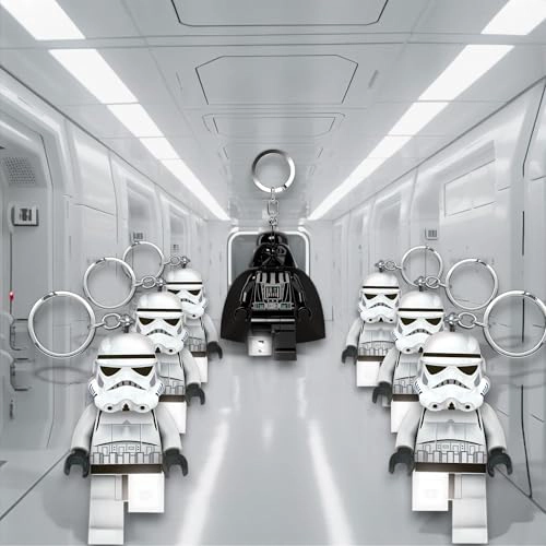 LEGO STAR WARS LLAVERO CON LUZ DE FIGURA GRANDE DE 76 CM DE DARTH VADER KE7H - 5
