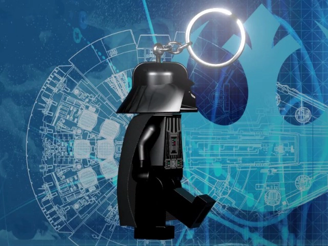 LEGO STAR WARS LLAVERO CON LUZ DE FIGURA GRANDE DE 76 CM DE DARTH VADER KE7H - 7