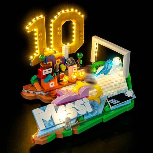 LOCOLEE KIT DE LUCES COMPATIBLE CON LEGO 43011 LIONEL MESSI DESTACADOS DE FUTBOL NO SOLO LUCES - 6